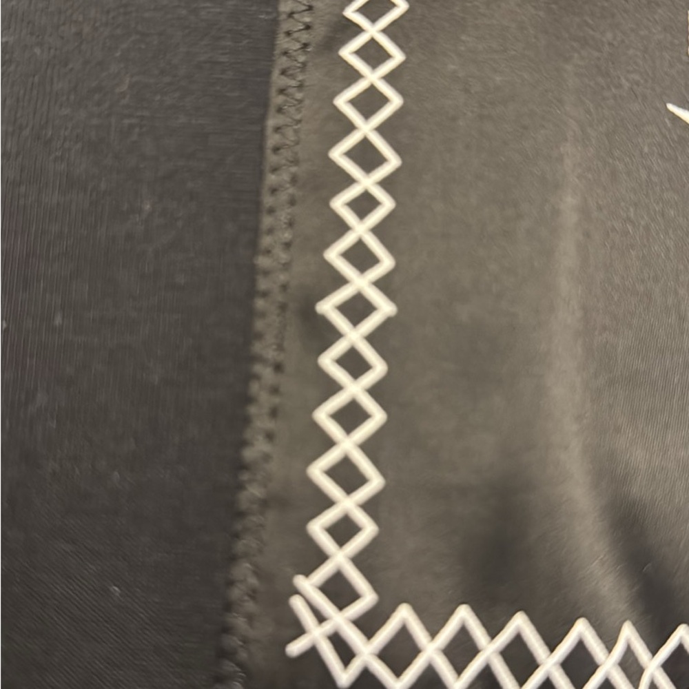 Burberry Black Tee with Logo Patch - Picture 3 of 7